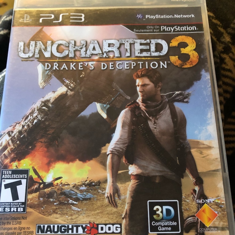 Uncharted 3 Drake's Deception (Sony Playstation 3 PS3)  Tested
